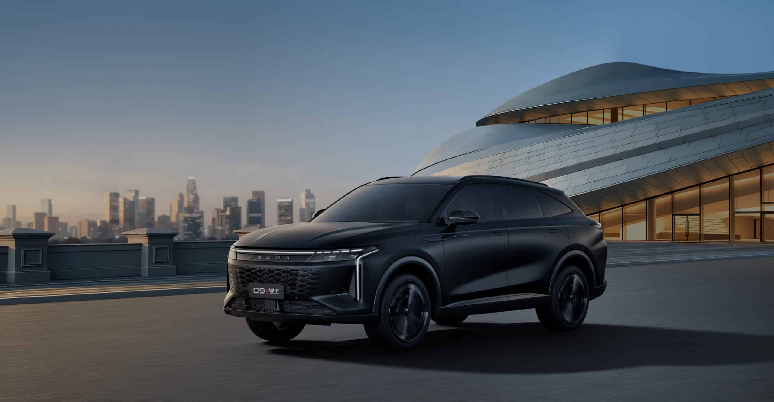 L'OMODA 9 passe au noir mat avec une signature "Full Black"